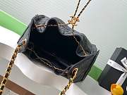 Chanel 25 handbag medium black caviar 40x30x15cm - 3