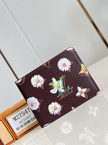 Louis Vuitton Slender Wallet brown 11x8.5x2cm - Unahubs