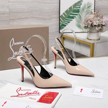 Christian Louboutin Light Pink Patent 10cm