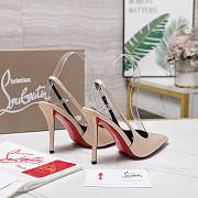 Christian Louboutin Light Pink Patent 10cm - 4