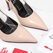 Christian Louboutin Light Pink Patent 10cm - 3