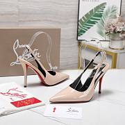 Christian Louboutin Light Pink Patent 10cm - 2