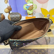 Louis Vuitton Pochette Monogram Ebene 23.5x13.5x4cm - Unahubs - 4