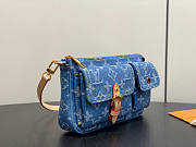 Louis Vuitton Pochette Accessoire Cargo Denim 23.5x14x3cm - Unahubs - 4