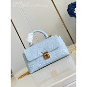 Louis Vuitton Nano Madeleine Handbag Confetti Blue 21x12.5x6cm - Unahubs - 1
