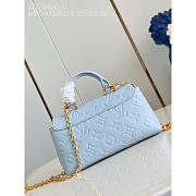 Louis Vuitton Nano Madeleine Handbag Confetti Blue 21x12.5x6cm - Unahubs - 3
