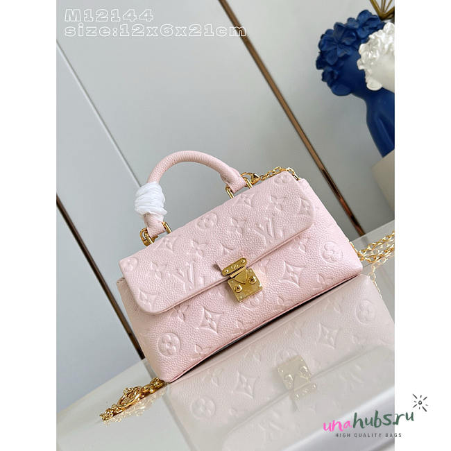 Louis Vuitton Nano Madeleine Handbag Confetti pink 21x12.5x6cm - Unahubs - 1