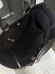 Chanel Tote Bag black Calfskin 38x29.5x21cm - 5