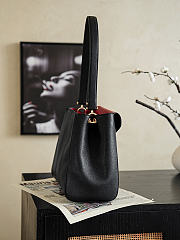 Chanel 26 Tote Bag Black Red 32x25x15cm - Unahubs - 3