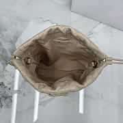Dior Adiorable Mini Bucket Bag Beige Lambskin 22x20x5.5cm - Unahubs - 3