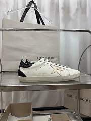 Golden Goose Super-Star with gold star and black  - 1