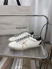 Golden Goose Super-Star with gold star and black  - 3