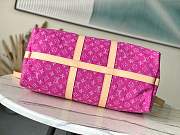 Louis Vuitton Keepall Bandoulière 45 pink 45x27x20cm - Unahubs - 5