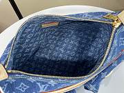 Louis Vuitton Baggy Blue Denim 30x22x13cm - Unahubs - 3