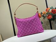 Louis Vuitton Baggy pink Denim 30x22x13cm - Unahubs - 5