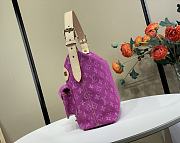 Louis Vuitton Baggy pink Denim 30x22x13cm - Unahubs - 4