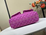 Louis Vuitton Baggy pink Denim 30x22x13cm - Unahubs - 3