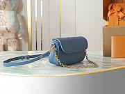 Louis Vuitton Wallet On Chain Ivy blue 23.5x12x4.3cm - 4
