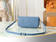 Louis Vuitton Wallet On Chain Ivy blue 23.5x12x4.3cm - 3