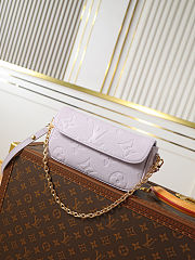 Louis Vuitton Wallet On Chain Ivy purple 23.5x12x4.3cm - 1