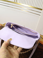 Louis Vuitton Wallet On Chain Ivy purple 23.5x12x4.3cm - 5