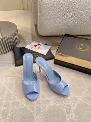 Christian Louboutin Dolly Sandals Light Blue  - 2