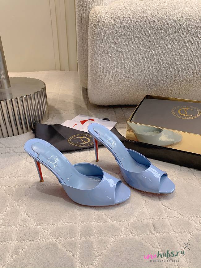 Christian Louboutin Dolly Sandals Light Blue  - 1