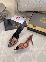 Christian Louboutin Miss Z Mule 100mm Mules Bengali printed  - 2