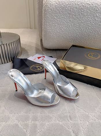 Christian Louboutin Dolly Sandals silver