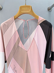 Pucci Abstract-Print Jumpsuit in Pink - 2