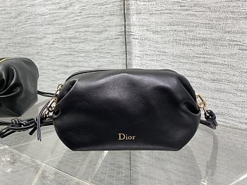 Dior Bow Pouch black 20x11x8cm