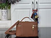 Louis Vuitton Low Key Vanity Pouch Cognac 19x12x5.5cm - Unahubs - 5