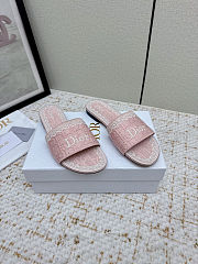 Dior Dioramour Dentelle pink Slide - Unahubs - 1