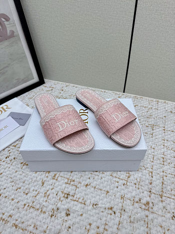 Dior Dioramour Dentelle pink Slide - Unahubs