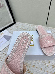 Dior Dioramour Dentelle pink Slide - Unahubs - 4
