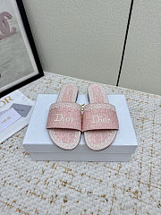 Dior Dioramour Dentelle pink Slide - Unahubs - 2