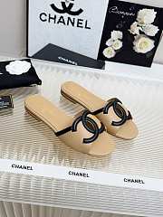 Chanel Beige Slides - Unahubs - 4