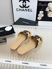 Chanel Beige Slides - Unahubs - 2