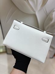Hermes Kelly White Swift - 2