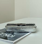 Fendi by Marc Jacobs Baguette Phone Pouch silver 18.5x2.5x10cm - Unahubs - 2
