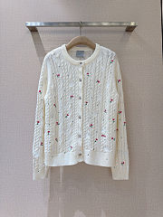 Dior Dioramour Embroidered Cardigan - 1
