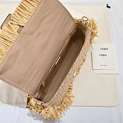Fendi Mamma Baguette Beige 26.5x18x8.5cm - Unahubs - 4