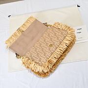 Fendi Mamma Baguette Beige 26.5x18x8.5cm - Unahubs - 3