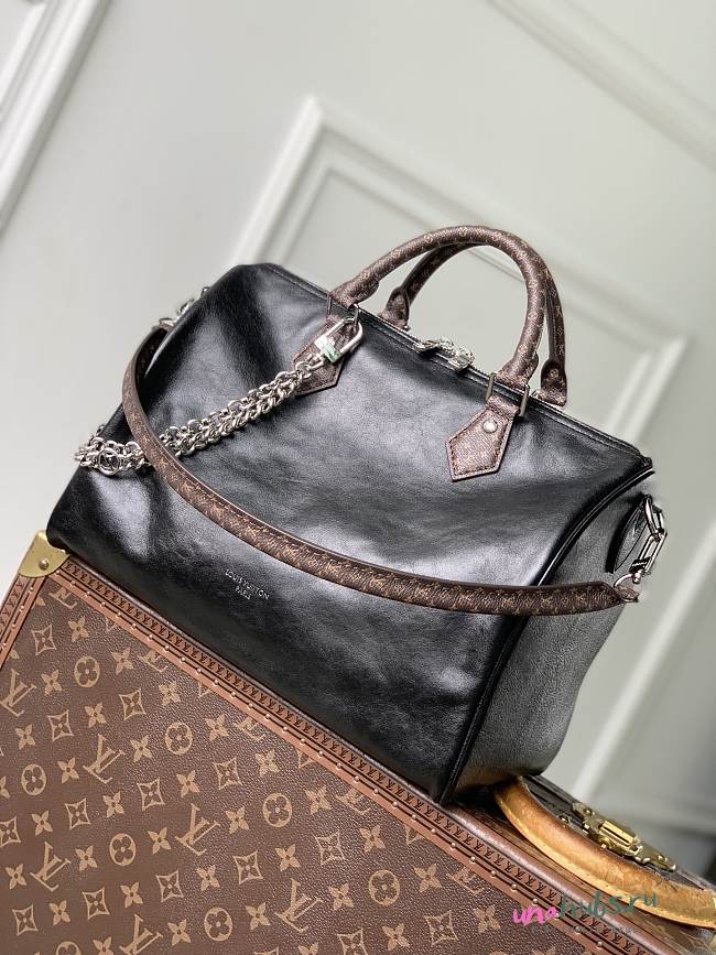 Louis Vuitton Speedy Soft 30 black 30x21x17cm - 1