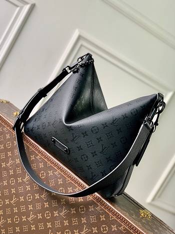 Louis Vuitton Vagabond Hobo black 41x32x11cm - Unahubs