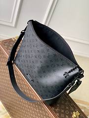 Louis Vuitton Vagabond Hobo black 41x32x11cm - Unahubs - 3