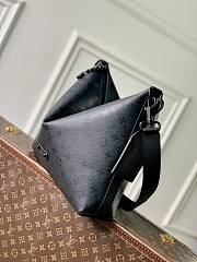 Louis Vuitton Vagabond Hobo black 41x32x11cm - Unahubs - 2
