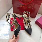 Valentino Rockstud Grainy Leather Ankle Strap Pump 100 Mm - 2