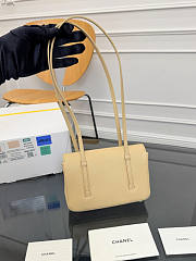Chanel Mini Preppy beige Coco Handbag-17*5*11.4cm - 3