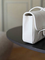 Chanel Mini Preppy white Coco Handbag-17*5*11.4cm - 3